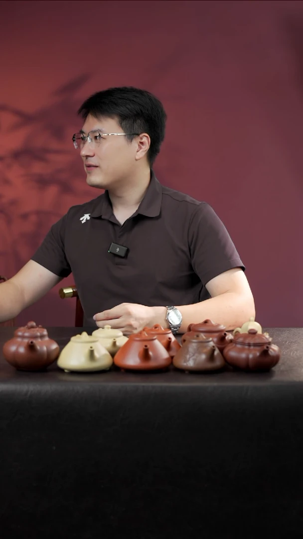 茶壶紫砂亢*绿泥子冶补刘斌刻绘梅竹双清