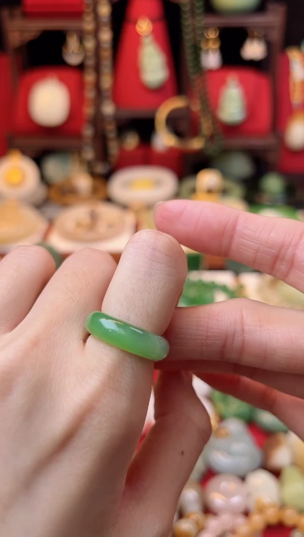 【闪购商品】和田玉戒指未镶嵌11