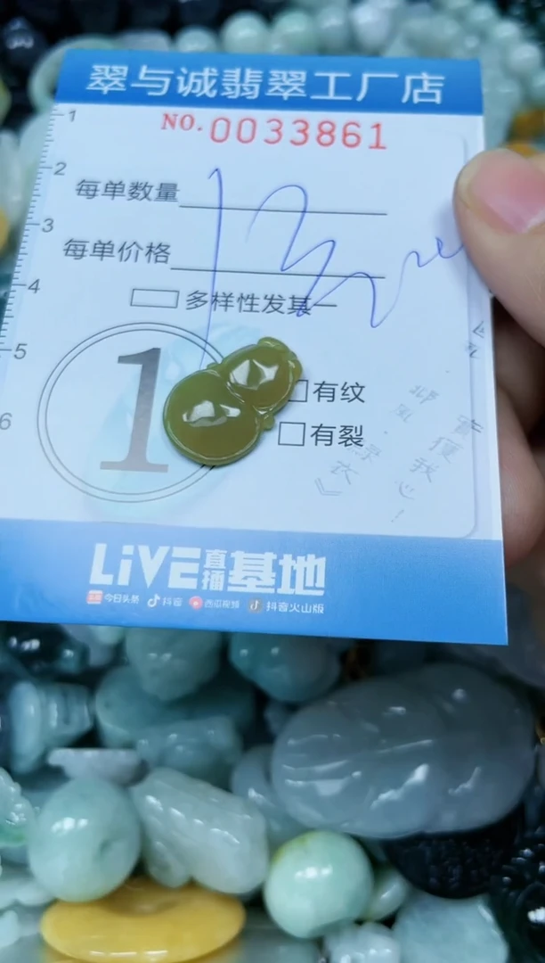 【闪购商品】翡翠颈饰未镶嵌闪购0033861