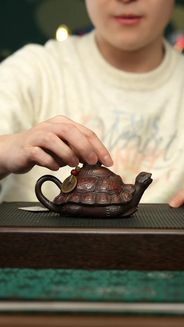 【闪购商品】紫砂茶壶宜兴原矿 手工 紫砂壶容量160CC