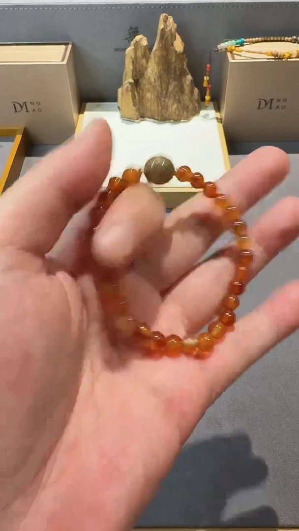沉香错金1.0手串