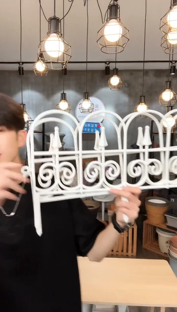 白色塑料栅栏10片