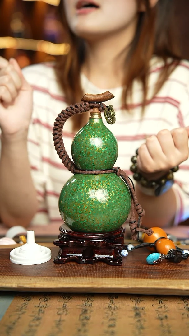 406号600ml左右非遗大漆酒葫芦