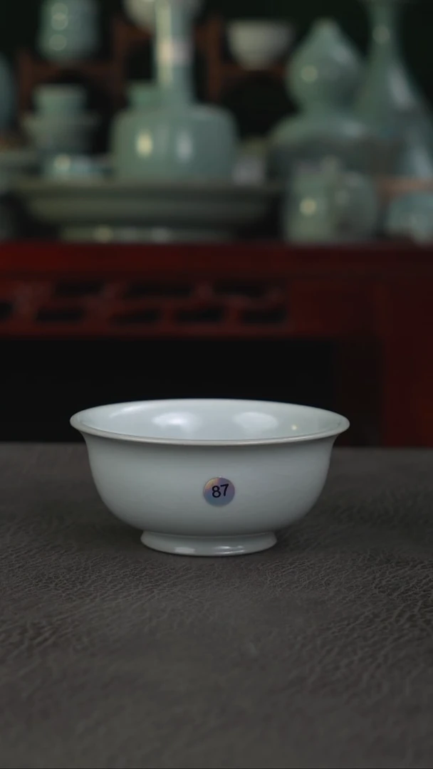 87号月白小宫杯有瑕体验价简包~帆