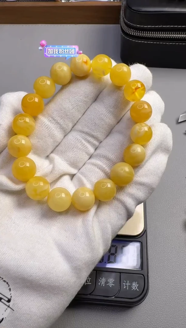 手链蜜蜡未镶嵌蜜蜡