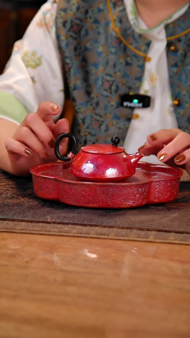 盛唐工坊 紫铜泡茶壶