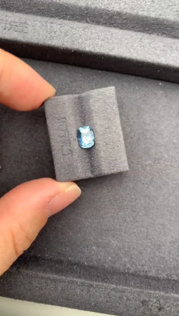 裸石海蓝宝石0.95ct海蓝宝 GE 定制