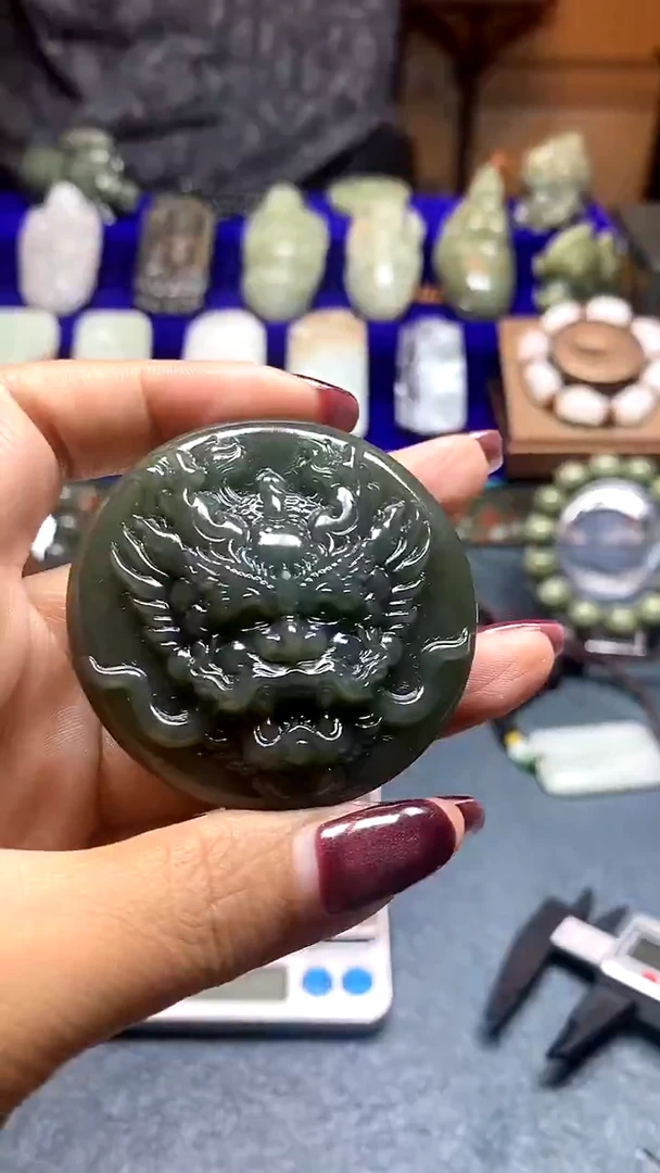 未镶嵌和田玉挂件拍一发一
