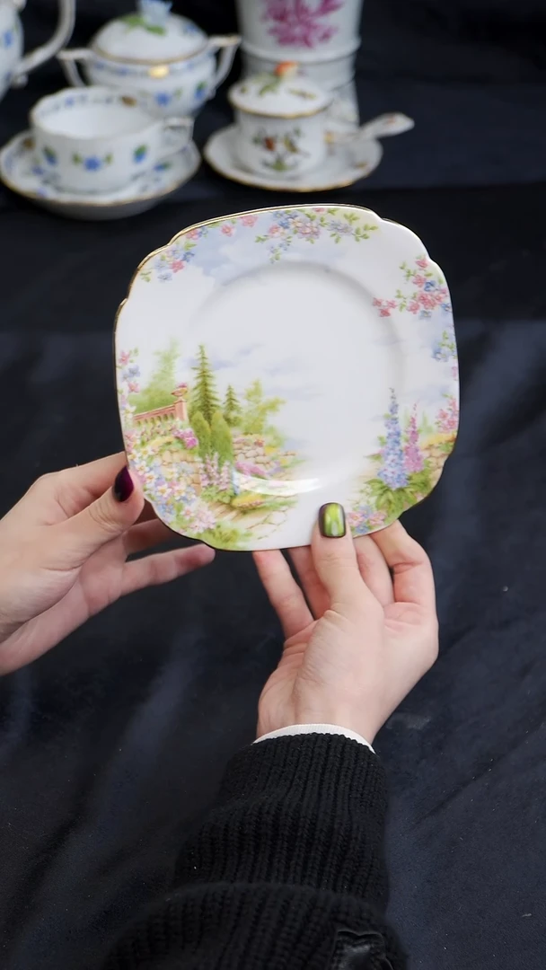 骨瓷婷婷中古器物如图所示53
