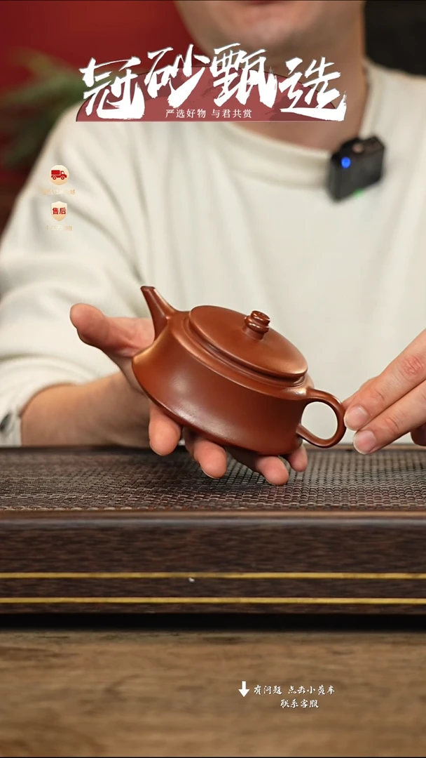 【闪购商品】紫砂茶壶冠砂甄选23