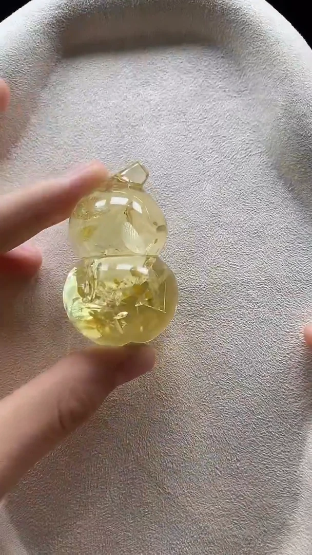 琥珀吊坠(不含链)未镶嵌吊坠