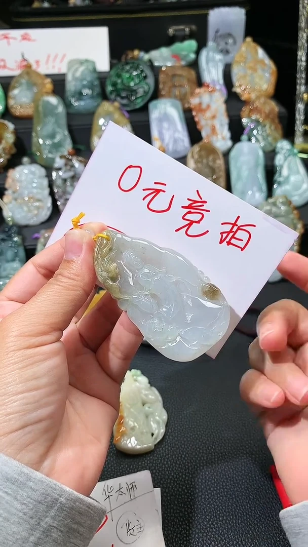 【闪购商品】翡翠颈饰未镶嵌挂件