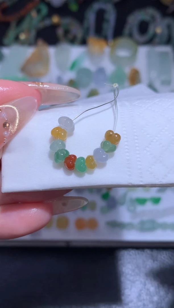 未镶嵌定制翡翠桂花