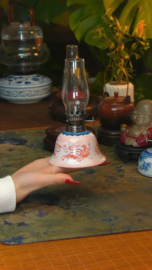 【闪购商品】景德镇陶瓷灯摆件