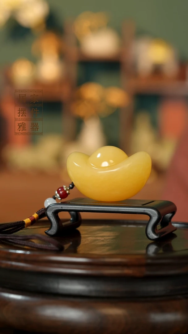 玉《一锭发元宝》摆件
