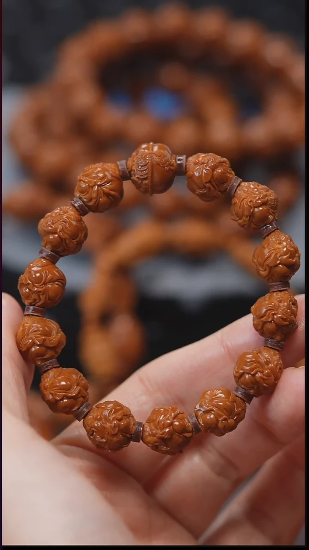 手串/手链橄榄核範**风橄榄核手串