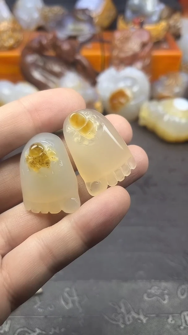 【闪购商品】玛瑙/玉髓吊坠未镶嵌1