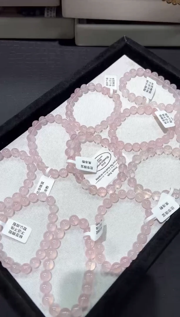 水晶手串未镶嵌67f多样性发其一【1条】默认微瑕9mm