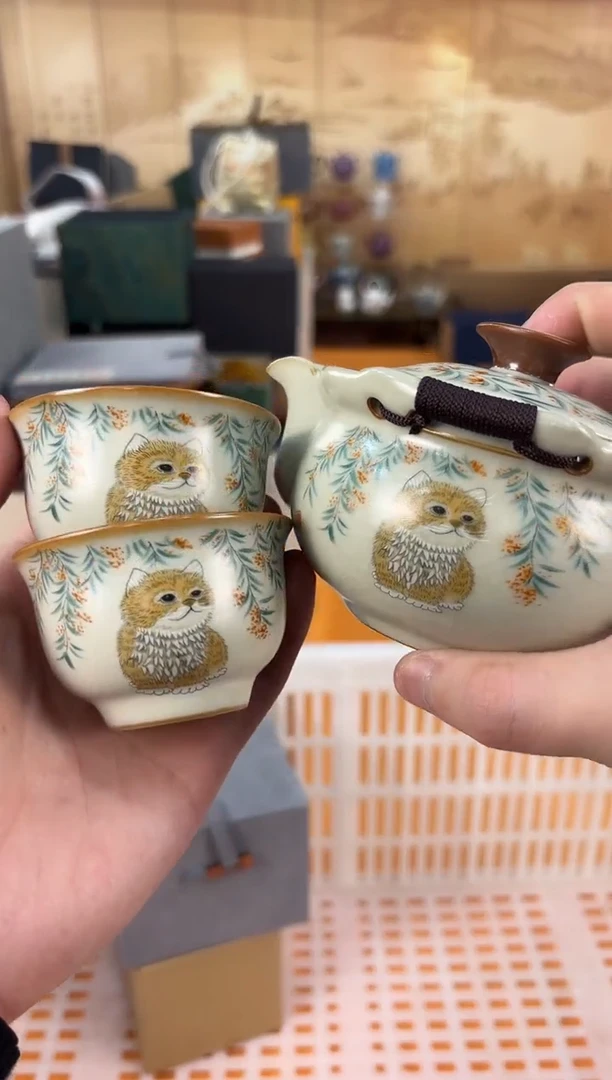 【闪购商品】33猫咪手抓壶链接已开 拼拼手速！！！