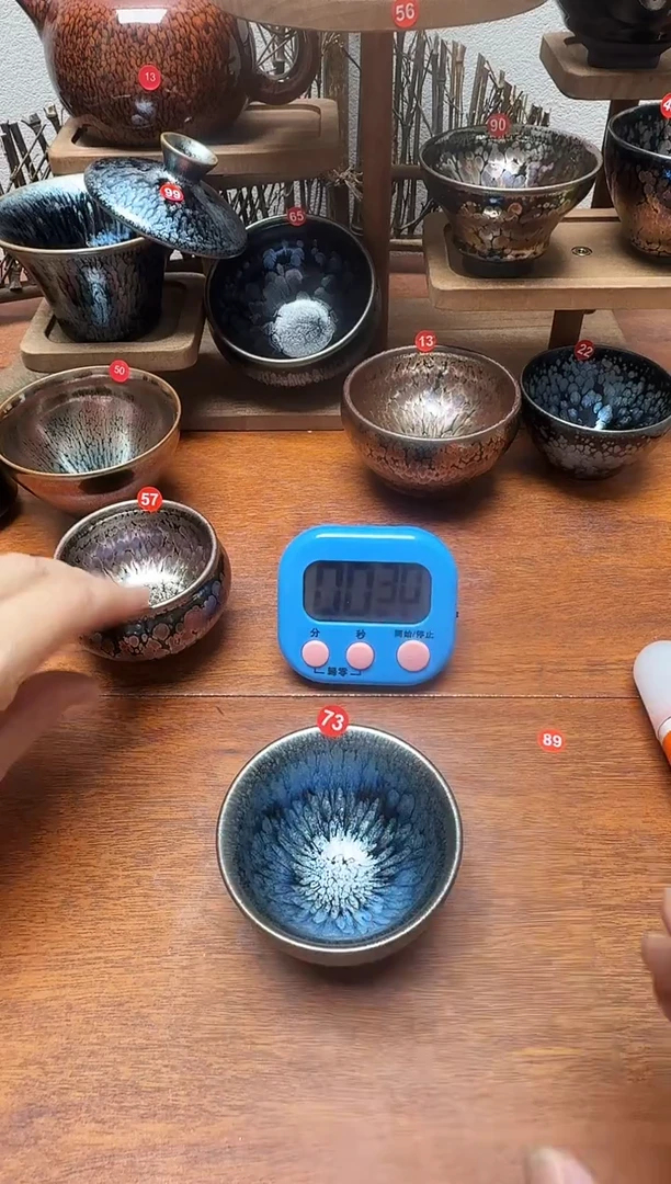 茶盏灵***者73号建盏工匠茶器