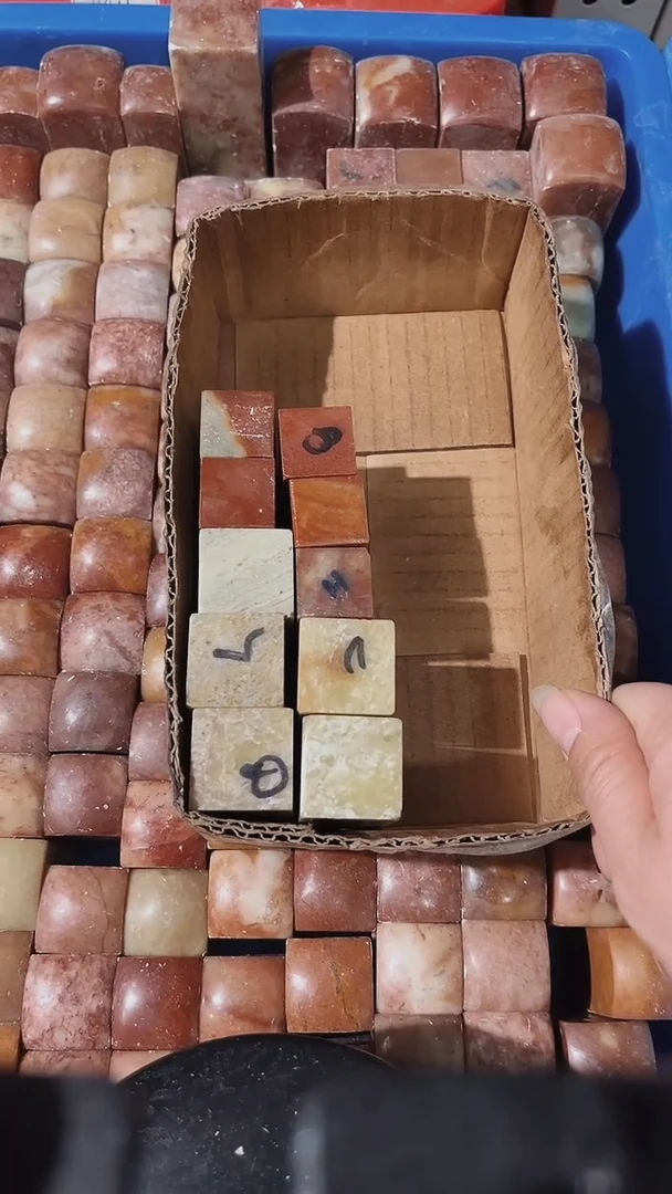 寿山石画**饥瑕疵款不规则章10方