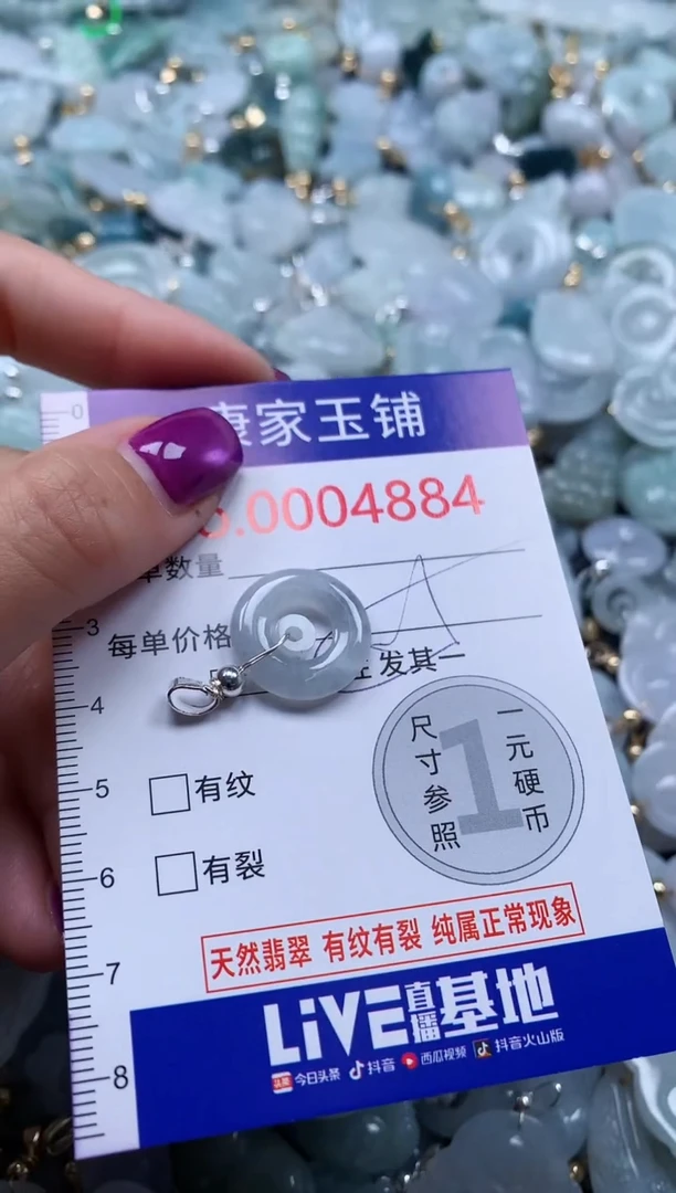 颈饰未镶嵌翡翠4884