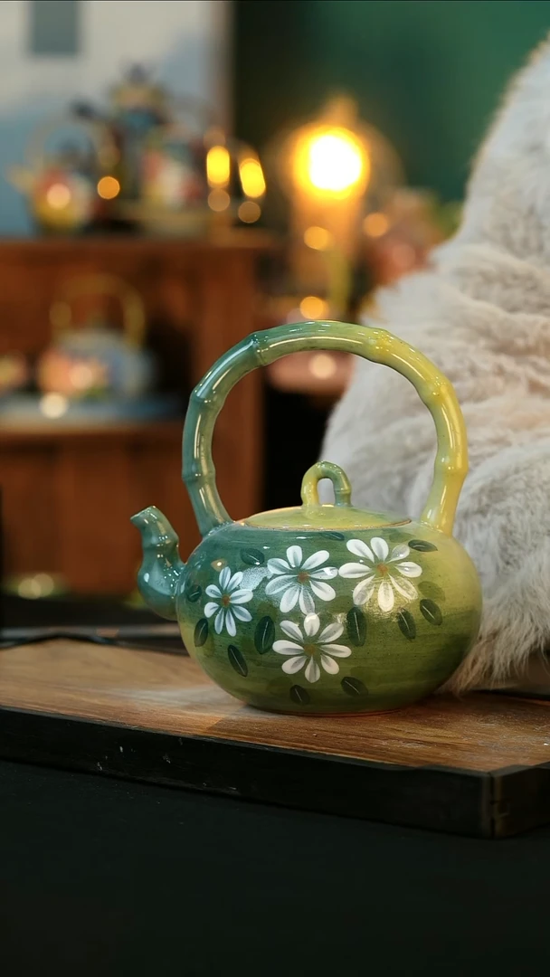 【闪购商品】杯手绘心瓷陶瓷浮力