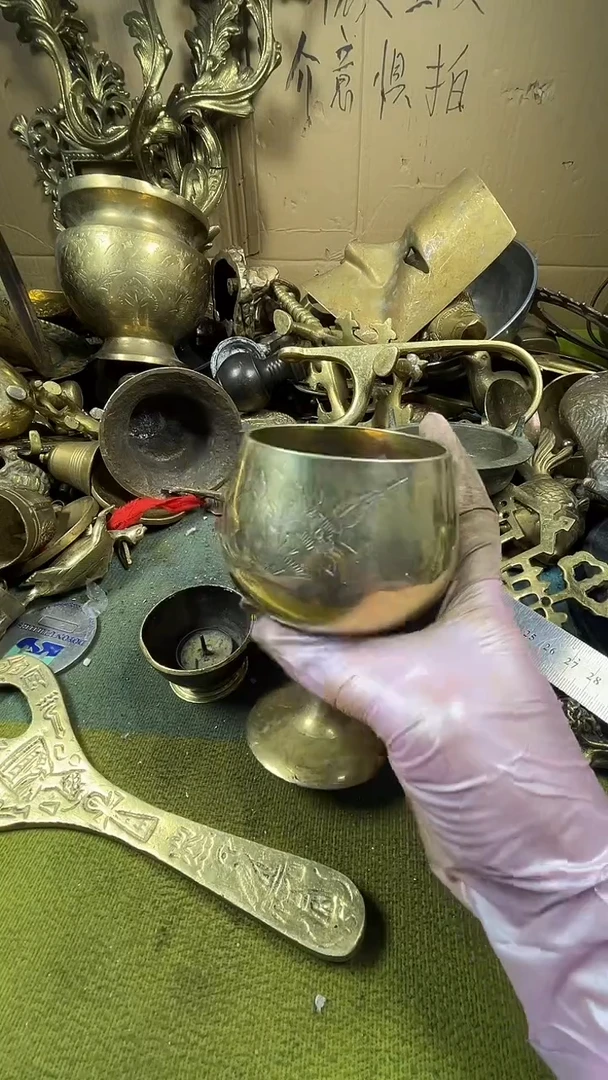 姚***摇亿锦铜回流铜器摆件31