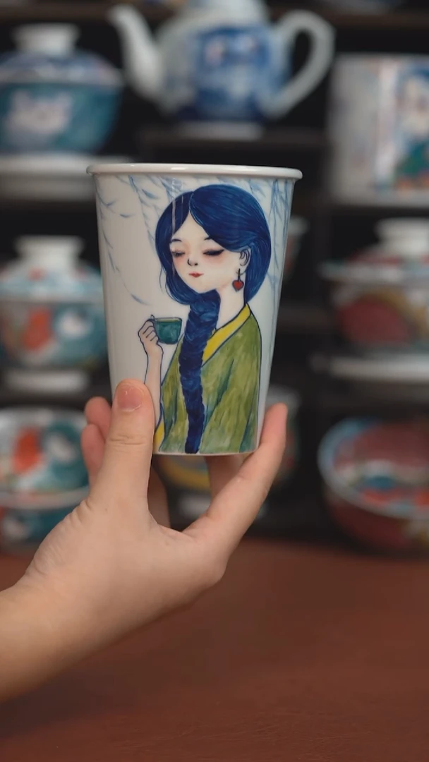 老师作品墨渊可乐杯（微瑕福利 ）