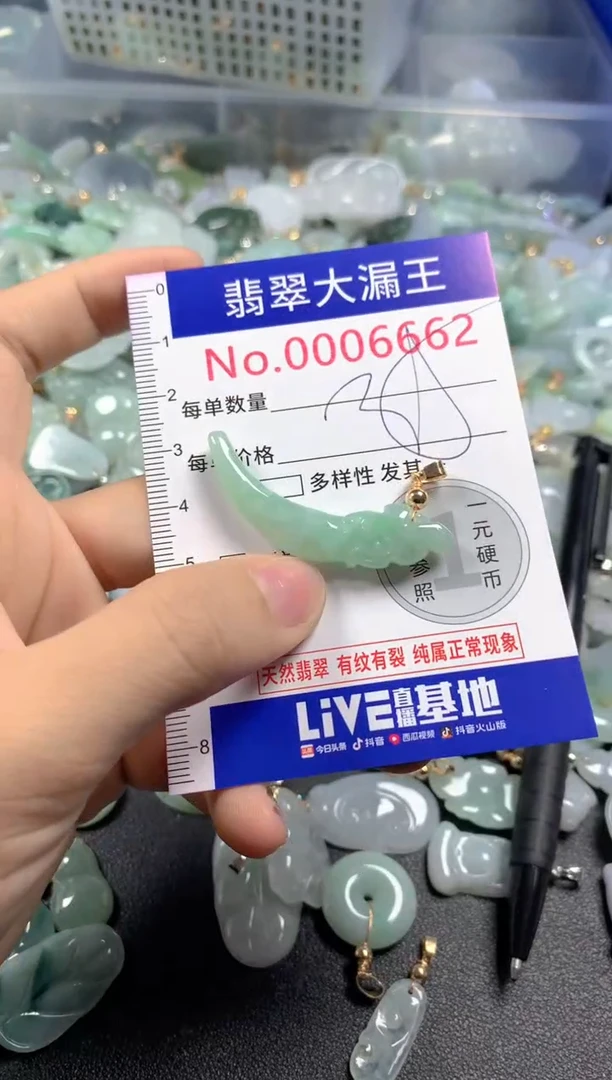 颈饰未镶嵌翡翠6662