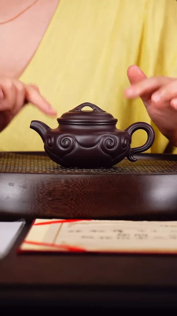 茶壶紫砂张彩萍紫砂壶20