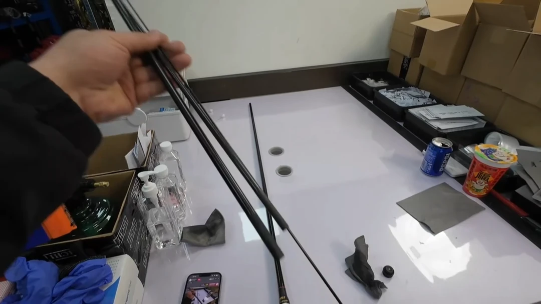 碳素1.8m以下风黑曜3.9米（二手瑕疵竿正常售后不退不换）