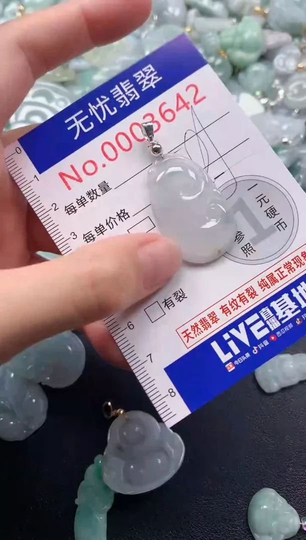 颈饰未镶嵌翡翠3642