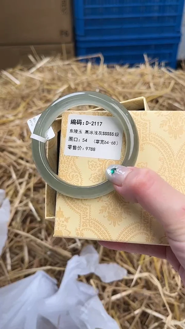 未镶嵌手镯石英质玉D-2117