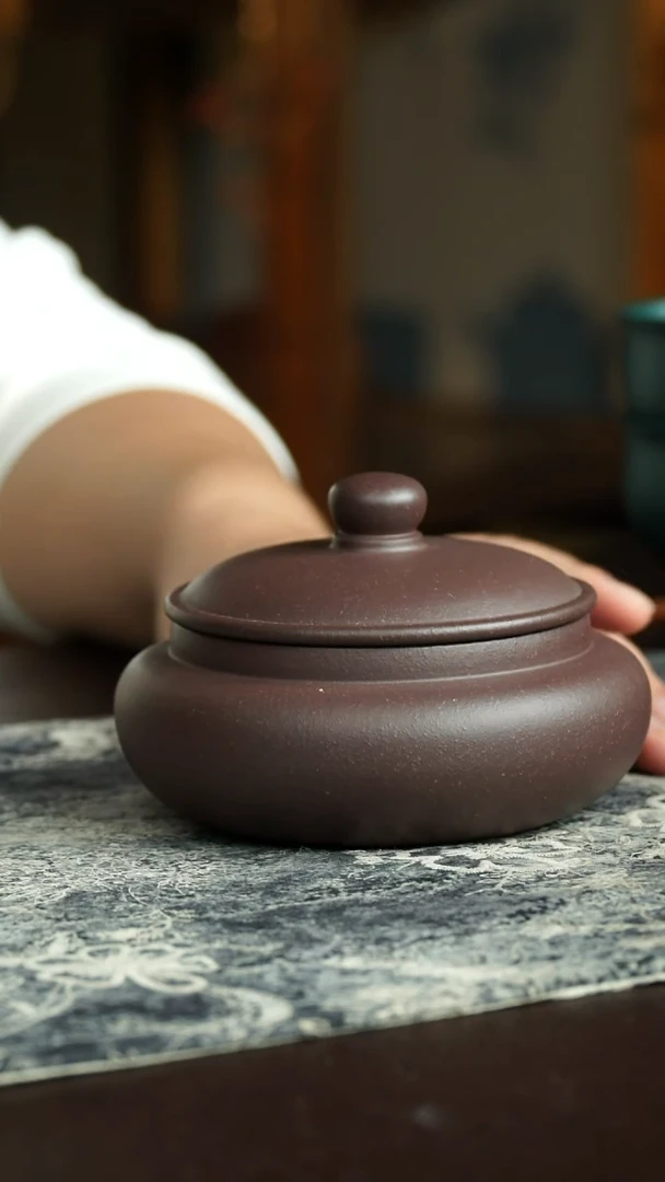 茶杯紫砂15号 茶叶罐 特惠炸漏宜兴紫砂原矿作品