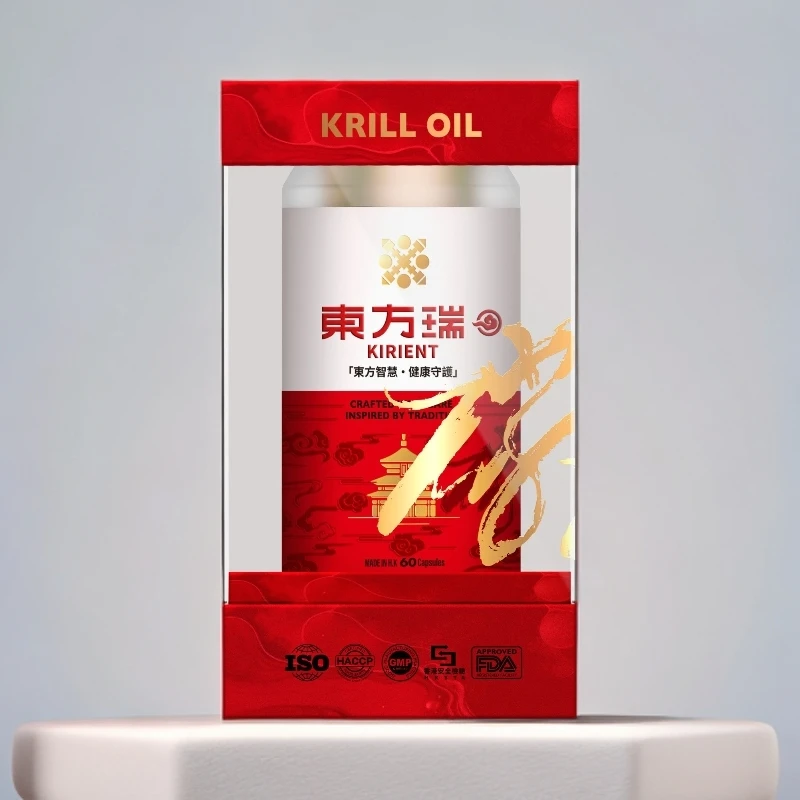 东方艺东方瑞磷磷虾油产地香港文化补充剂60粒omg3