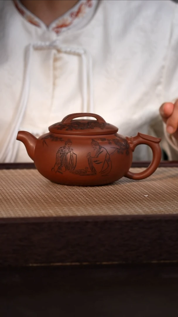 茶壶紫砂紫泥 450cc