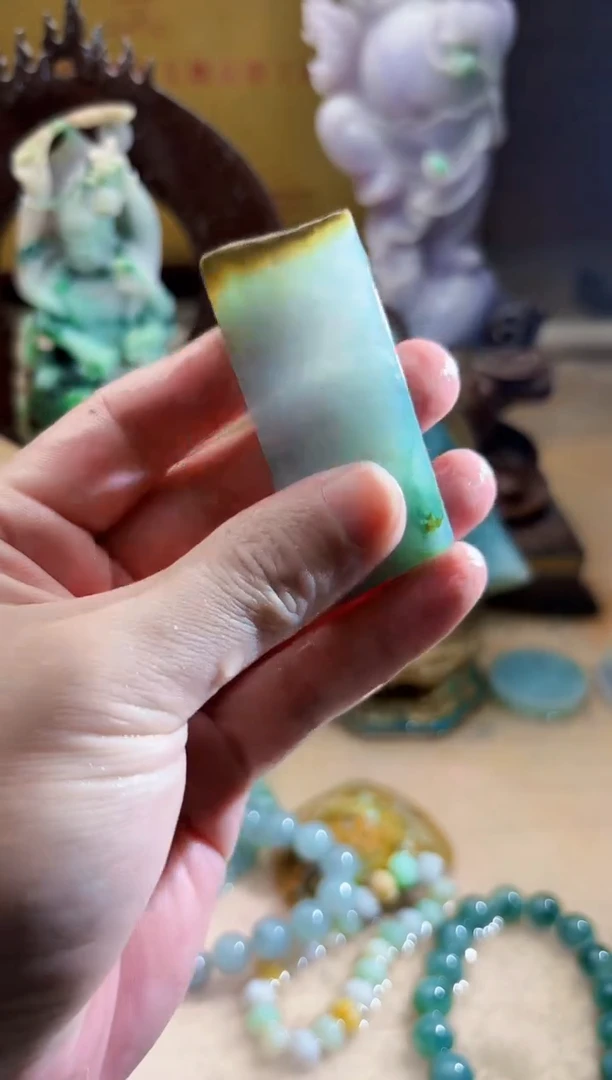 未镶嵌挂件翡翠A货张麦8357