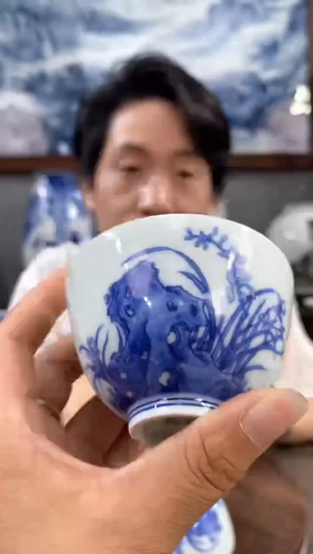 吴义松陶瓷联盟手绘陶瓷编码：6466