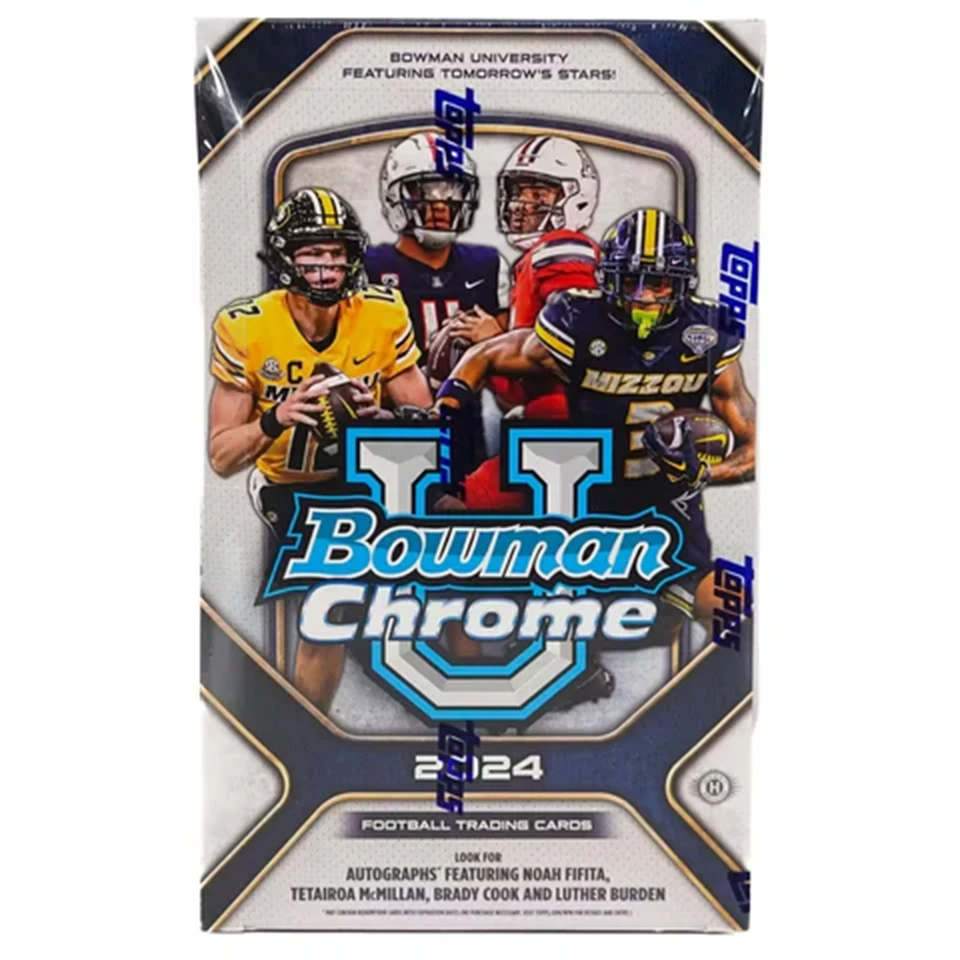 【原箱】2024 Topps Bowman U football Hobby 盲盒【拆盒】