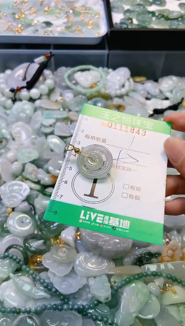 翡翠未镶嵌颈饰闪购0111843多样性发其一