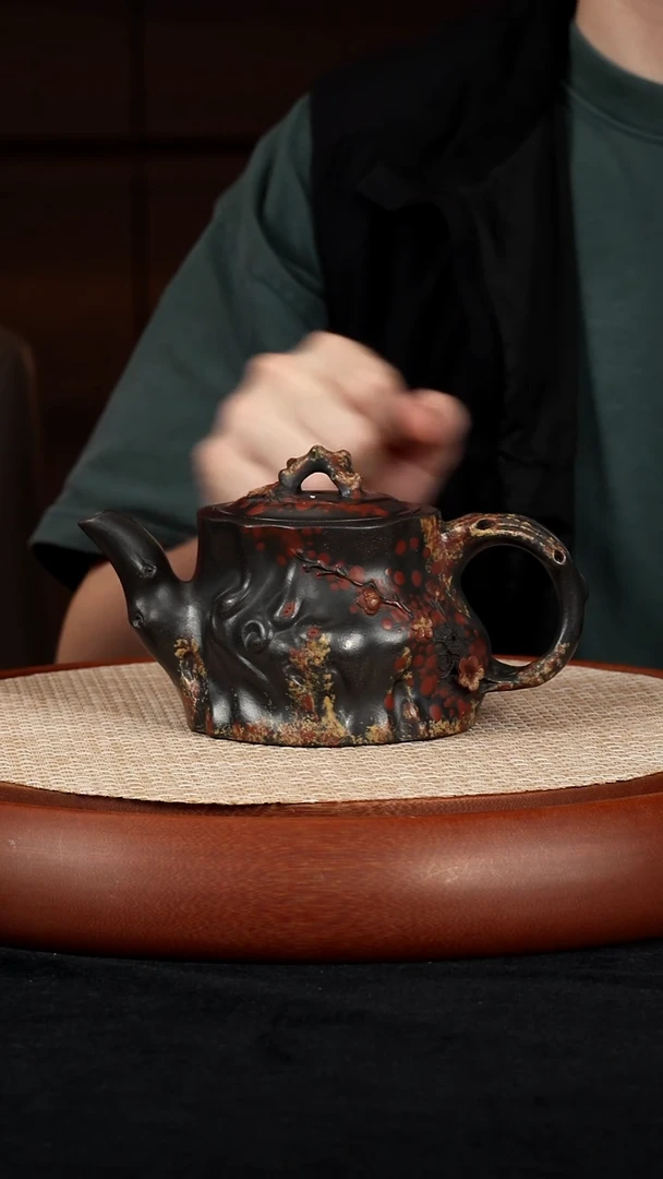 【kb025】梅桩宜兴紫砂ZLM