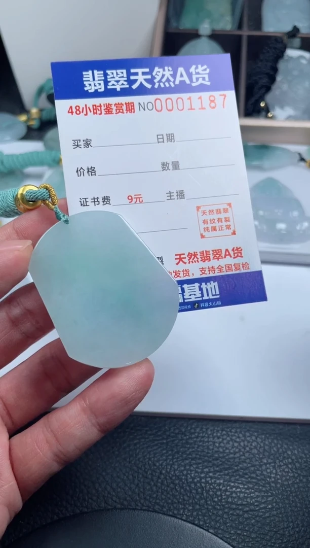 颈饰未镶嵌翡翠