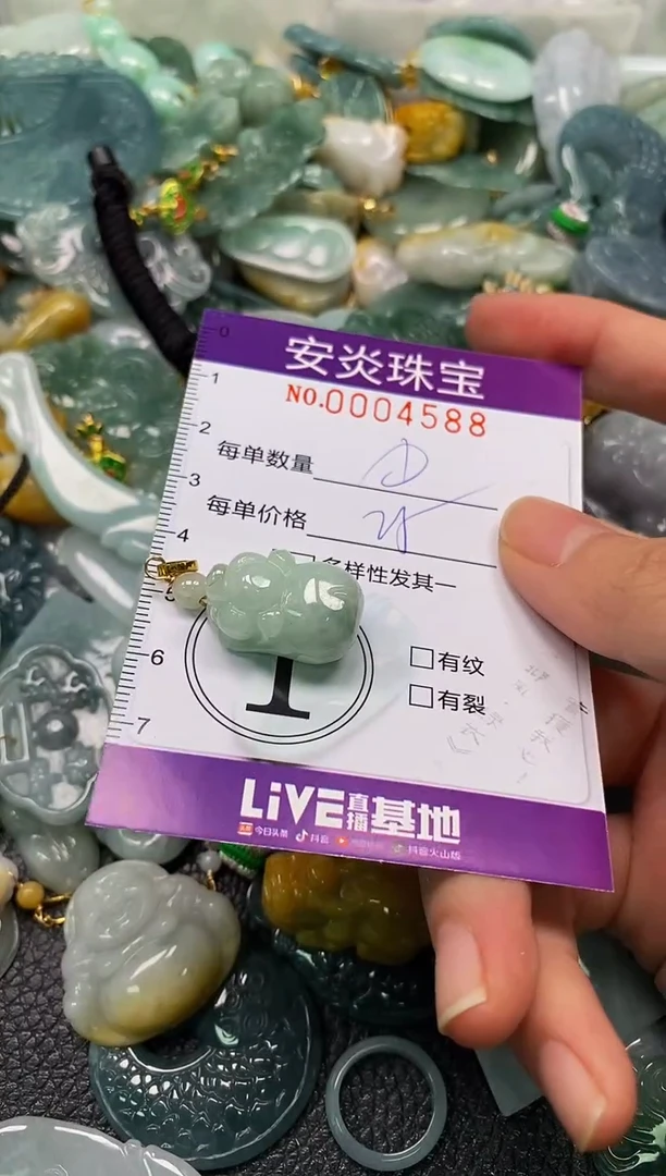 颈饰未镶嵌翡翠闪购0004588