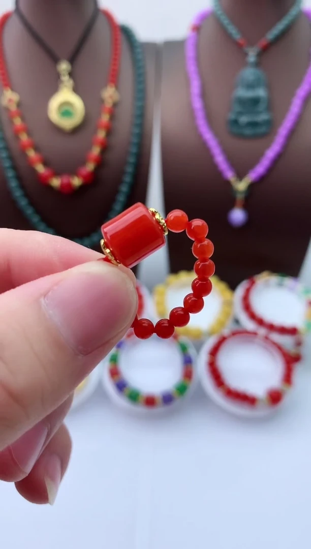 【闪购商品】翡翠戒指14K金镶嵌J19戒指