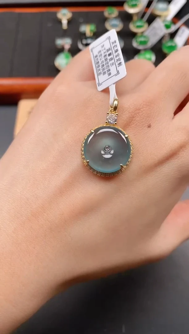 银S925镶嵌戒指翡翠11111