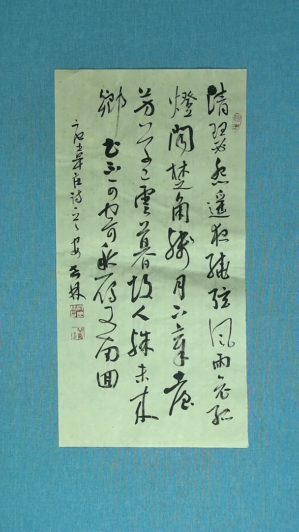 【闪购商品】书法172 甘肃安世林中书协69*34