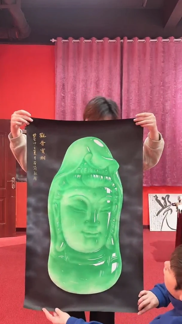 绘画玉石画4平尺