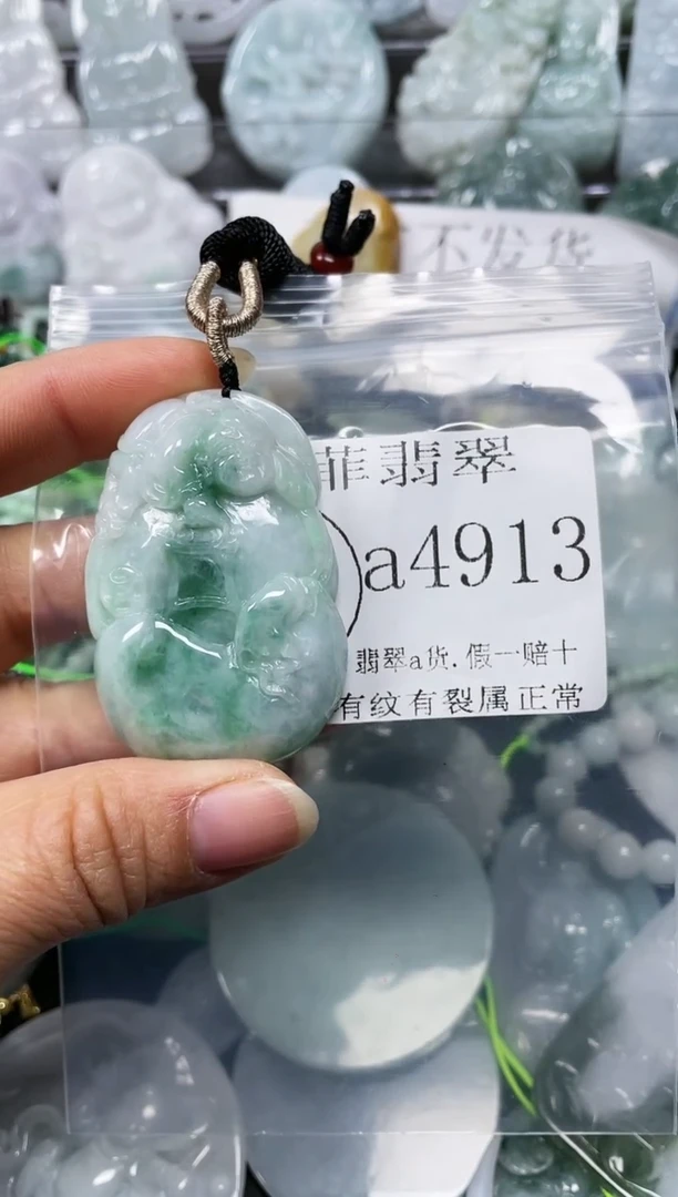 【闪购商品】翡翠颈饰未镶嵌闪购4913