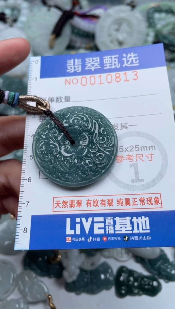 颈饰未镶嵌翡翠10813